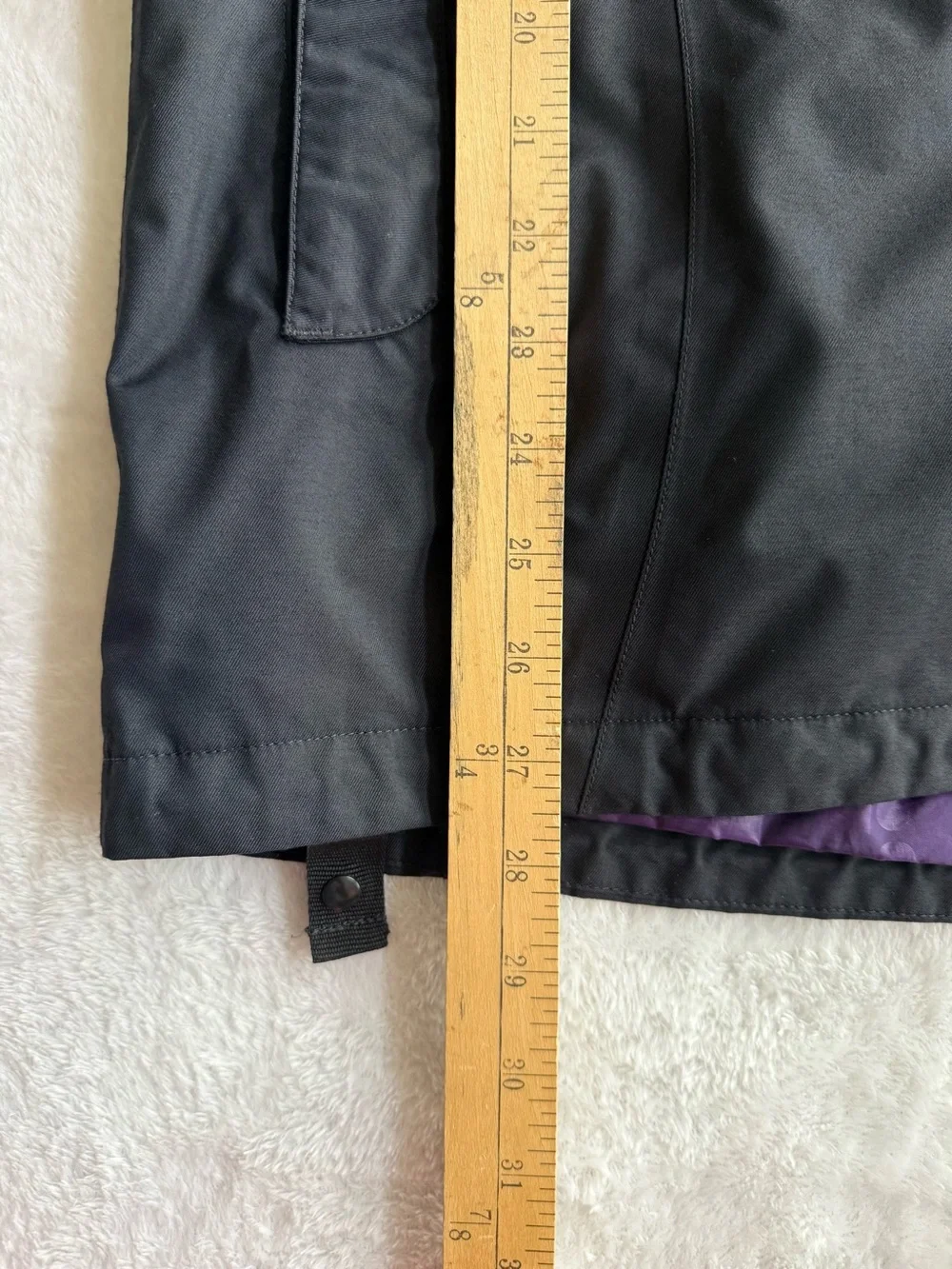 Under Armour Women’s Black Hooded Ski Snow Jacket Large Waterproof Winter Coat